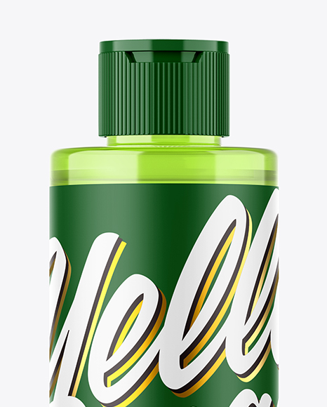 Clear Bottle Mockup