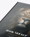 Book w/ Glossy Cover Mockup