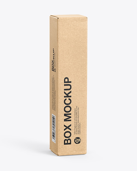 Kraft Paper Box Mockup