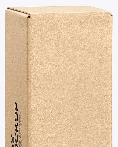 Kraft Paper Box Mockup