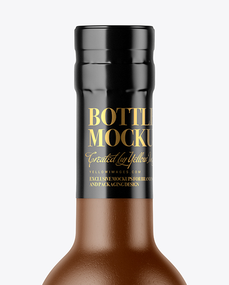 Ceramic Bottle Mockup