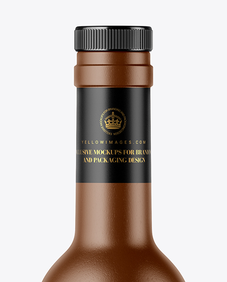 Ceramic Bottle Mockup