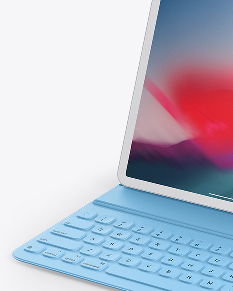 Clay Apple iPad Pro 2018 12.9 Mockup