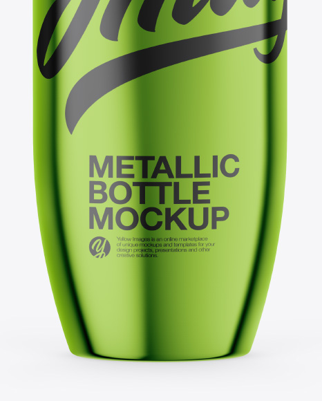 Metallic Tonic Bottle