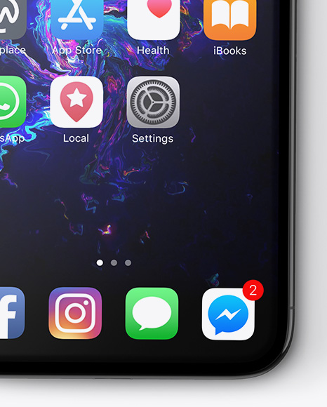 Apple iPhone X Mockup