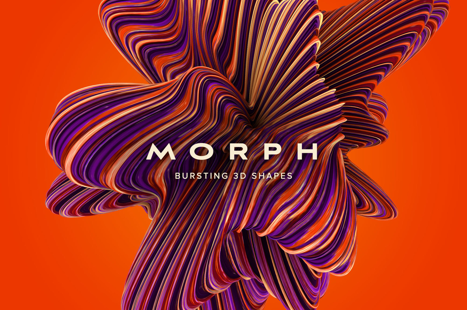 Morph: Bursting 3D Shapes Morph: Bursting 3D Shapes