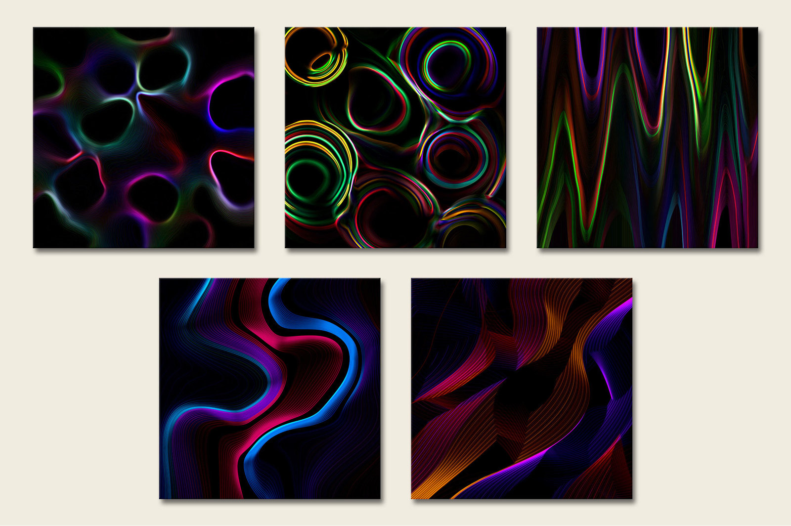 Neowave: Sweeping Abstract Textures Neowave: Sweeping Abstract Textures