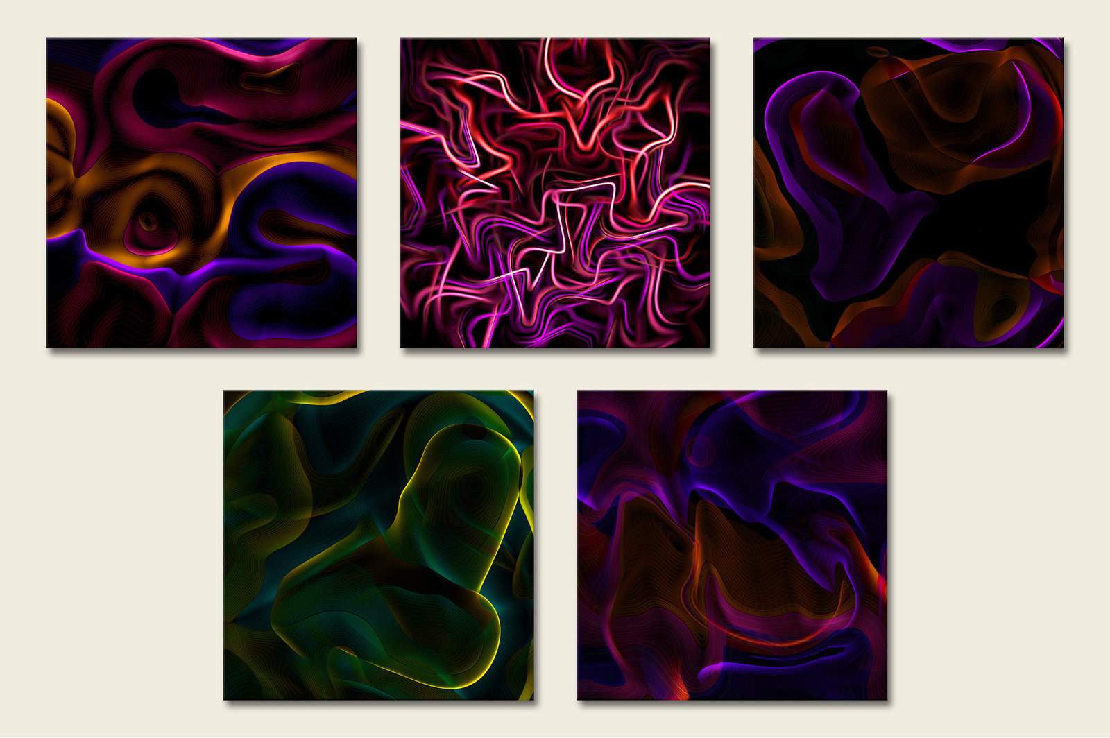 Neowave: Sweeping Abstract Textures Neowave: Sweeping Abstract Textures