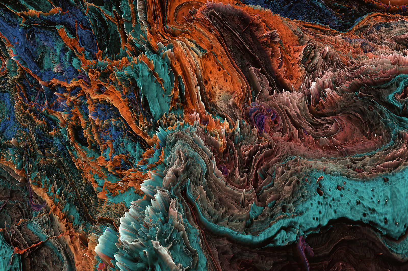 Terrain, Vol. 1: Abstract 3D Landscapes