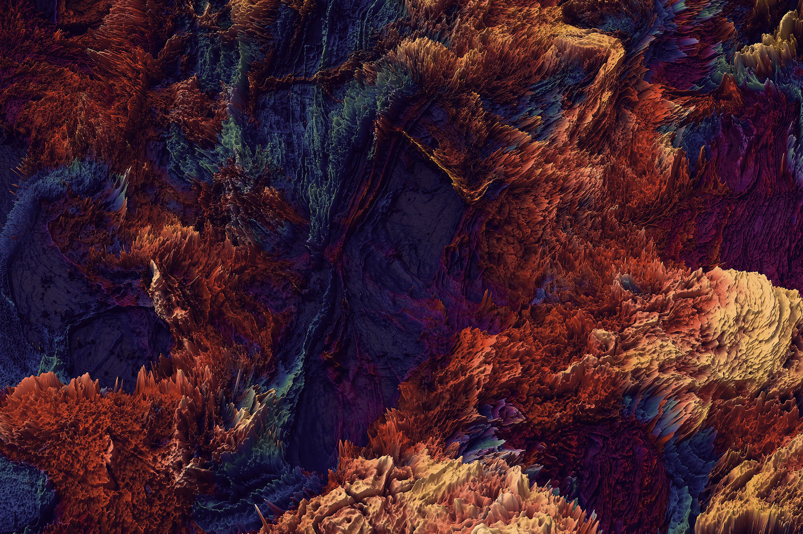 Terrain, Vol. 2: Abstract 3D Landscapes