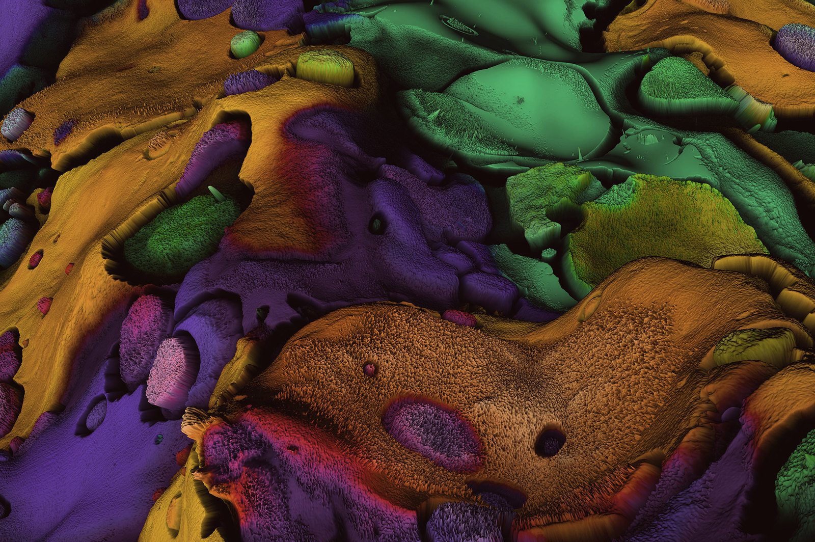 Terrain, Vol. 2: Abstract 3D Landscapes