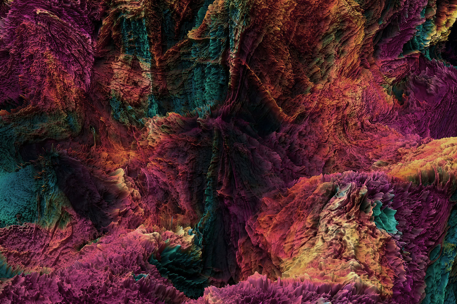 Terrain, Vol. 2: Abstract 3D Landscapes