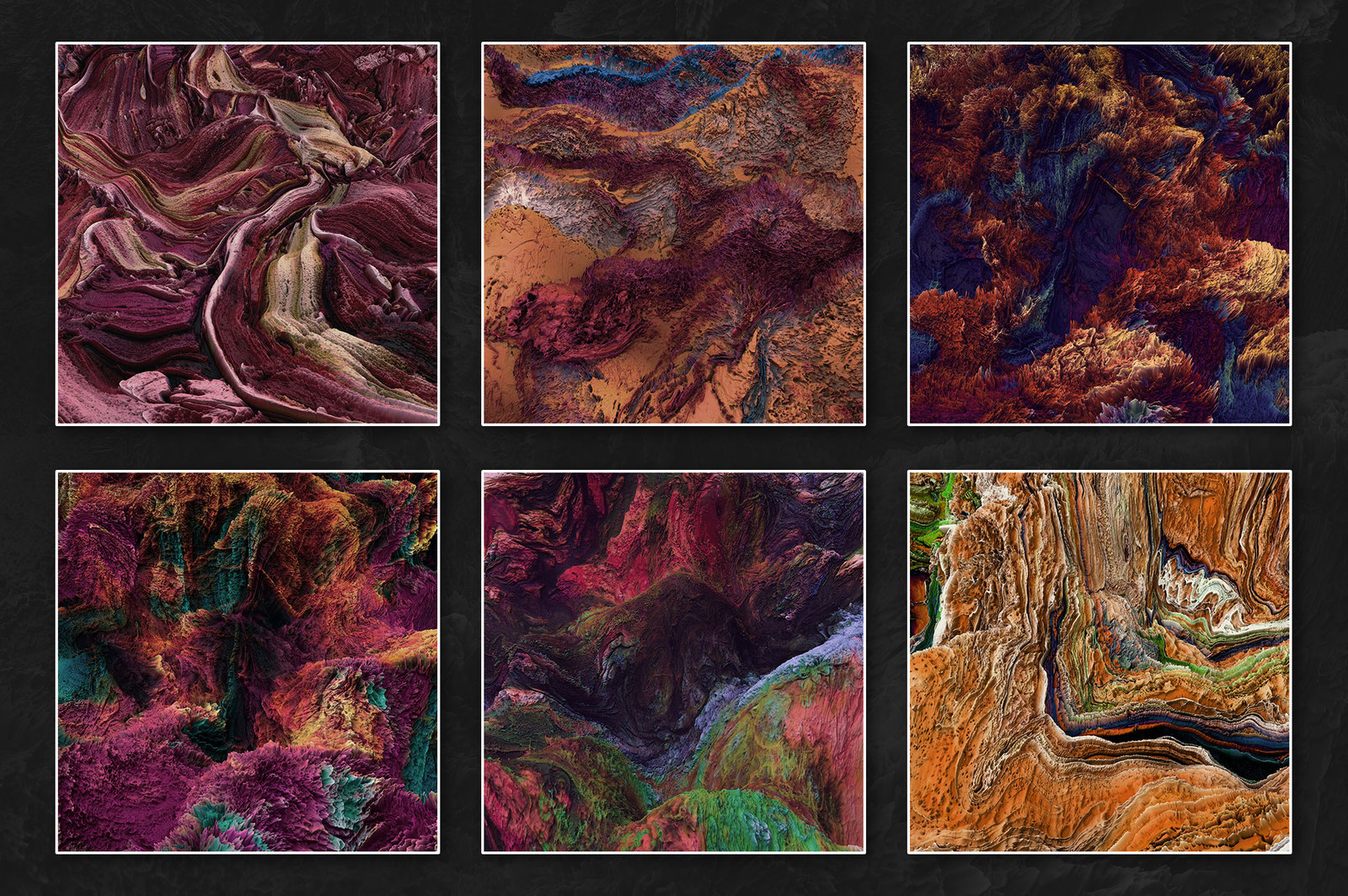 Terrain, Vol. 2: Abstract 3D Landscapes