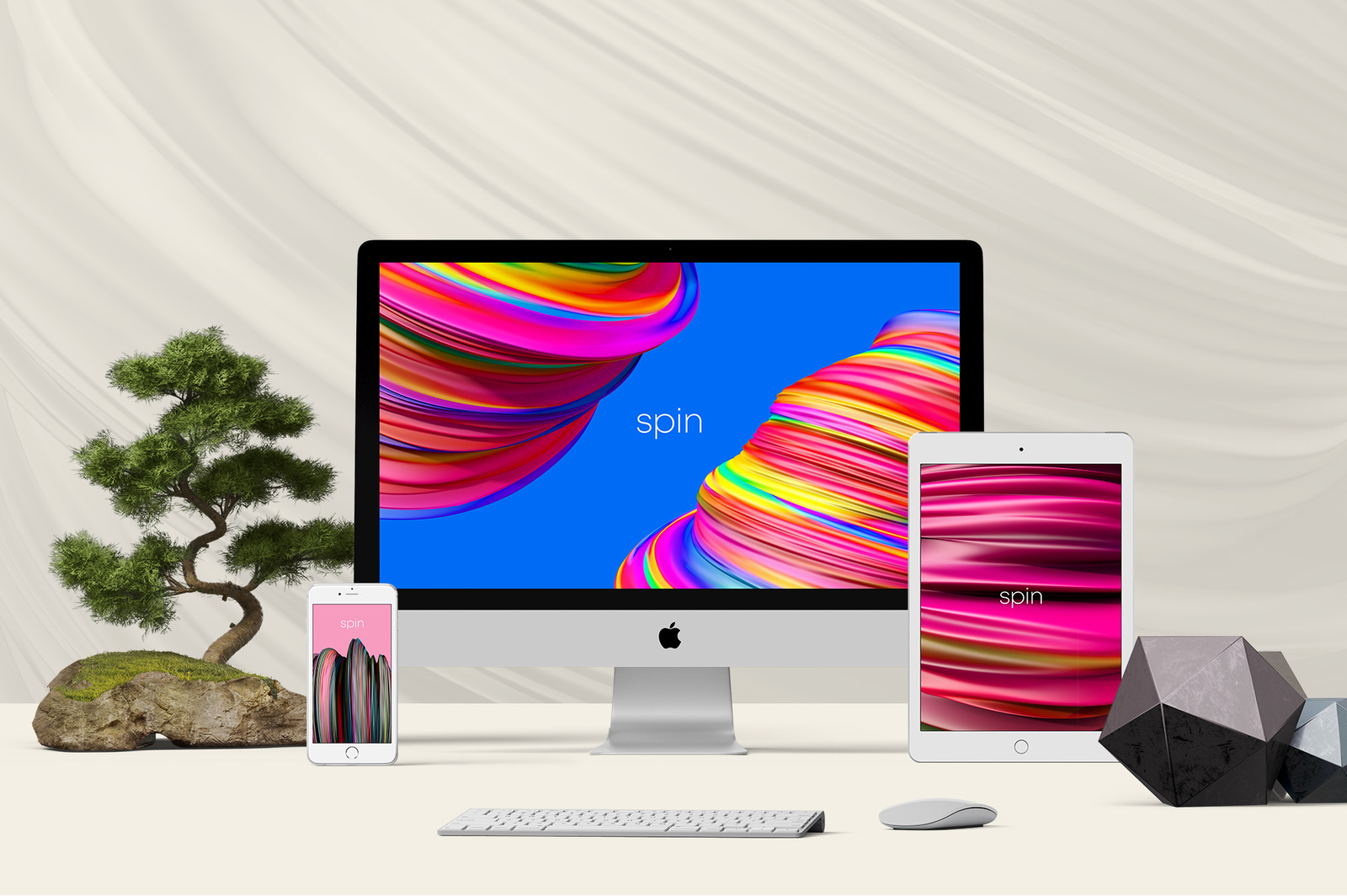 Spin: Dynamic 3D Shapes