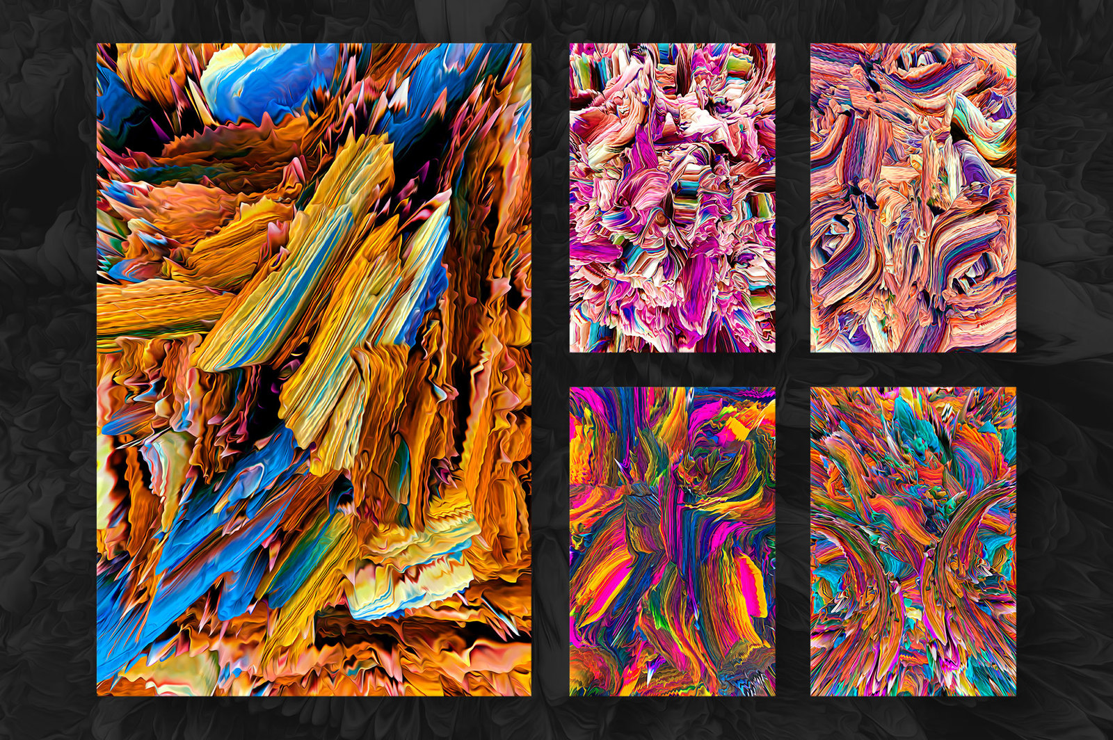 Burst: 40 Abstract Paint Textures Burst: 40 Abstract Paint Textures