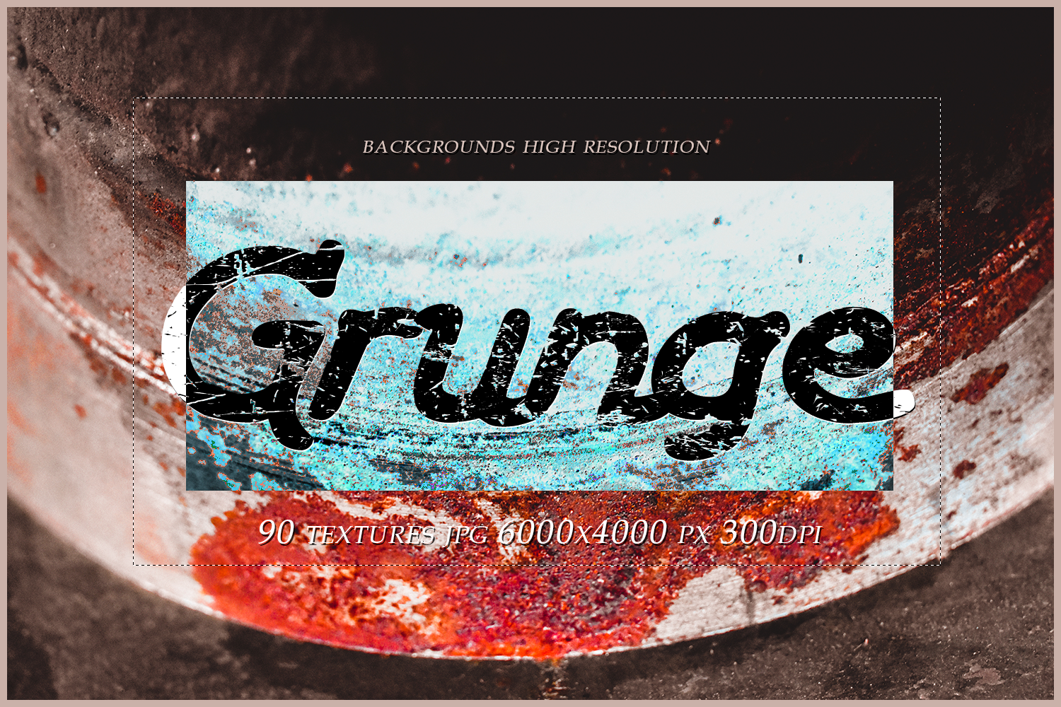 Grunge overlays vintage textures retro effects action preset