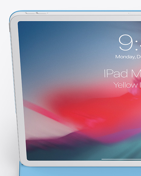 Clay Apple iPad Pro 2018 12.9 Mockup