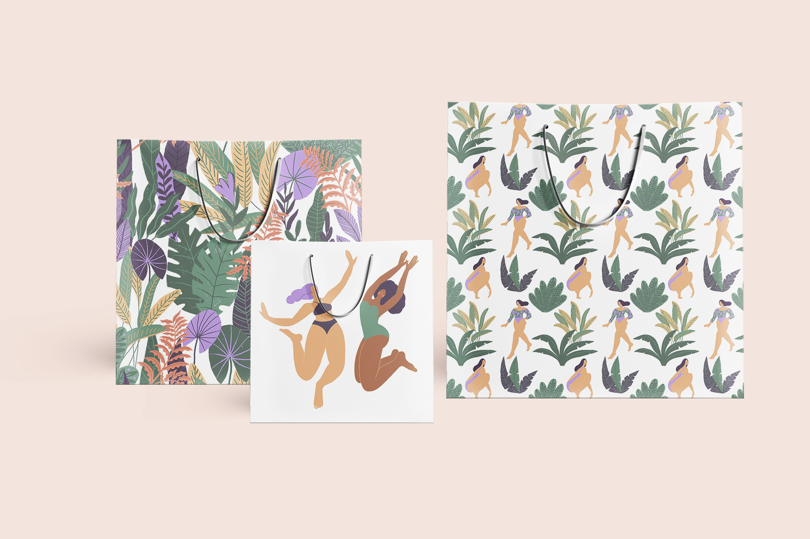 Girls in Paradise graphic set Girls in Paradise graphic set