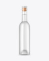 Frosted Glass Vodka Bottle Mockup