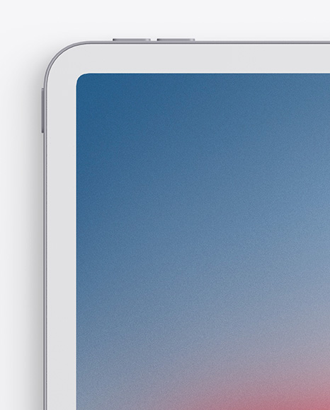 Clay Apple iPad Pro 2018 12.9 Mockup