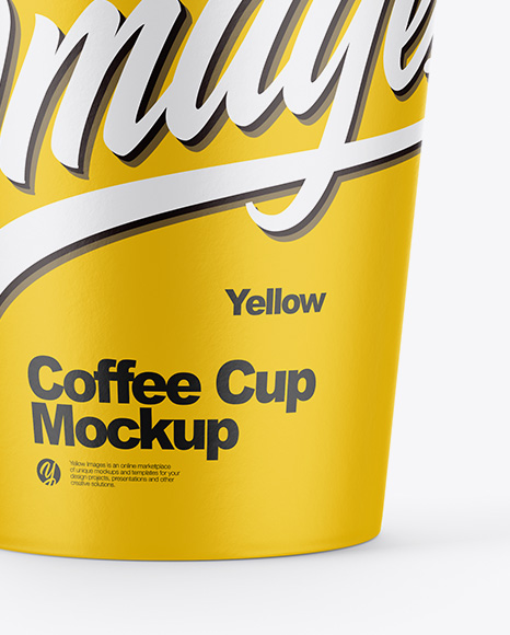 Paper Coffee Cup Mockup