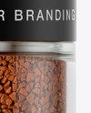 Clear Jar With Instant Coffee Mockup