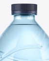 1,5L Blue Water Bottle Mockup