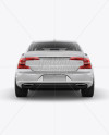 Volvo S90 Mockup - Back View