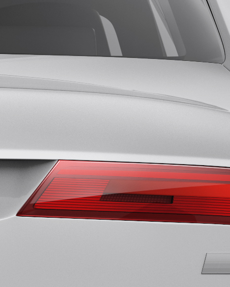 Volvo S90 Mockup - Back View - Free Download Images High Quality PNG