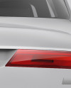 Volvo S90 Mockup - Back View