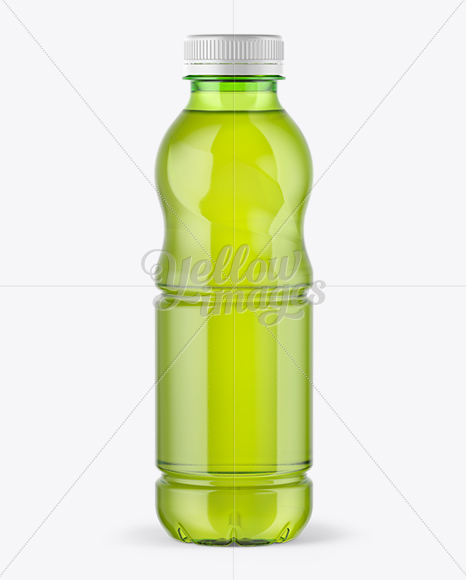 0,5L Iced Green Tea Bottle Mockup