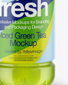 0,5L Iced Green Tea Bottle Mockup