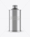 Beer Bottle With Metallic Finish Mockup