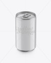 150ml Glossy Aluminium Can Mockup (High-Angle Shot)