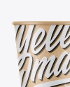 Kraft Paper Coffee Cup Mockup