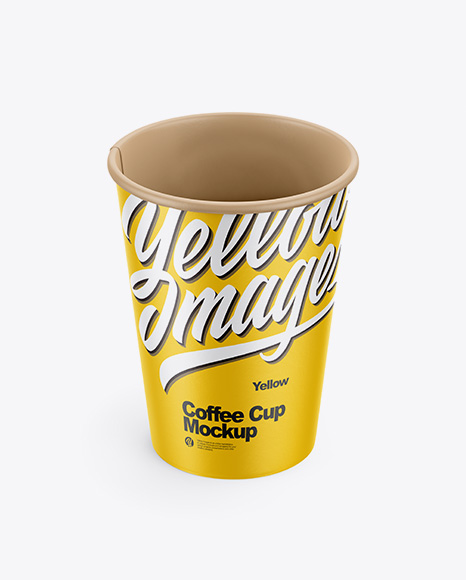 Paper Coffee Cup Mockup