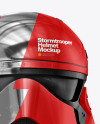 Glossy Stormtrooper Helmet Mockup