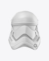 Matte Stormtrooper Helmet Mockup