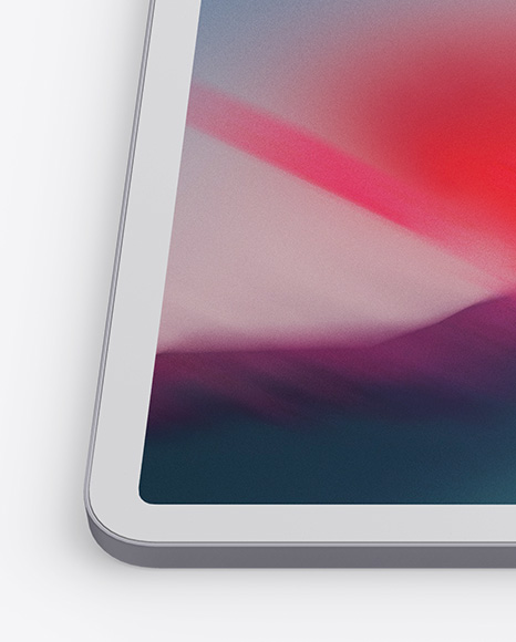 Clay Apple iPad Pro 2018 12.9 Mockup