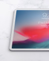 Clay Apple iPad Pro 2018 12.9 Mockup