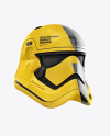 Matte Stormtrooper Helmet Mockup