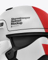 Matte Stormtrooper Helmet Mockup