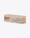 Kraft Paper Box Mockup