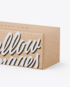 Kraft Paper Box Mockup