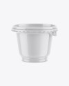 Glossy Pastic Cup Mockup