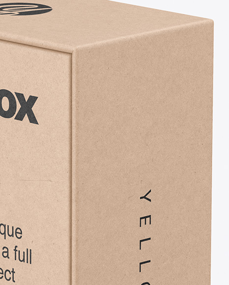 Kraft Box Mockup