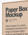 Kraft Box Mockup