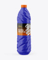 Glossy Plastic Bottle Mockup