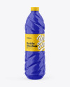 Glossy Plastic Bottle Mockup