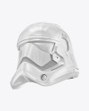 Glossy Stormtrooper Helmet Mockup